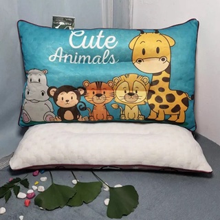 GỐI CAO SU NON TRẺ EM CAYABE IN 3D HOẠT HÌNH SỞ THÚ CUTE ANIMALS