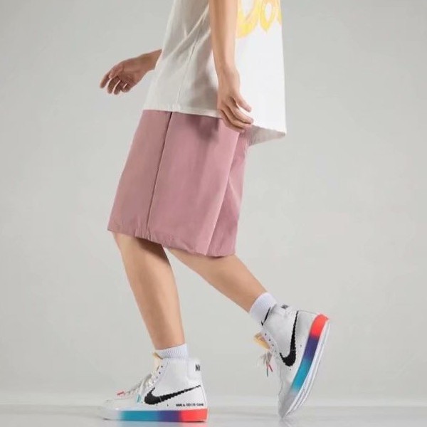 Quần short thể thao ống rộng in họa tiết hoạt hình thời trang mùa hè cho nam size m - 5xl