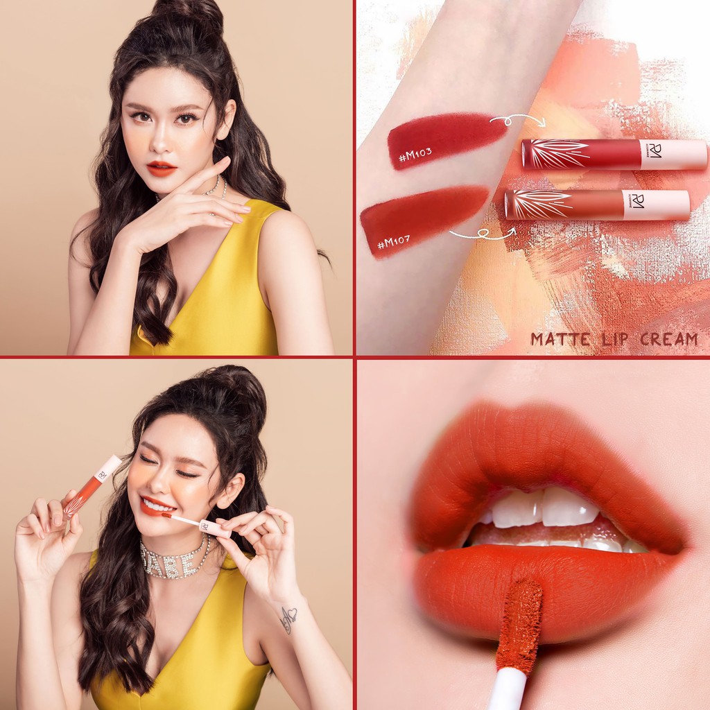 {ĐỦ 9 MÀU SON YÊU THÍCH} - SON KEM LÌ CHÍNH HÃNG ROSMAKE | BigBuy360 - bigbuy360.vn