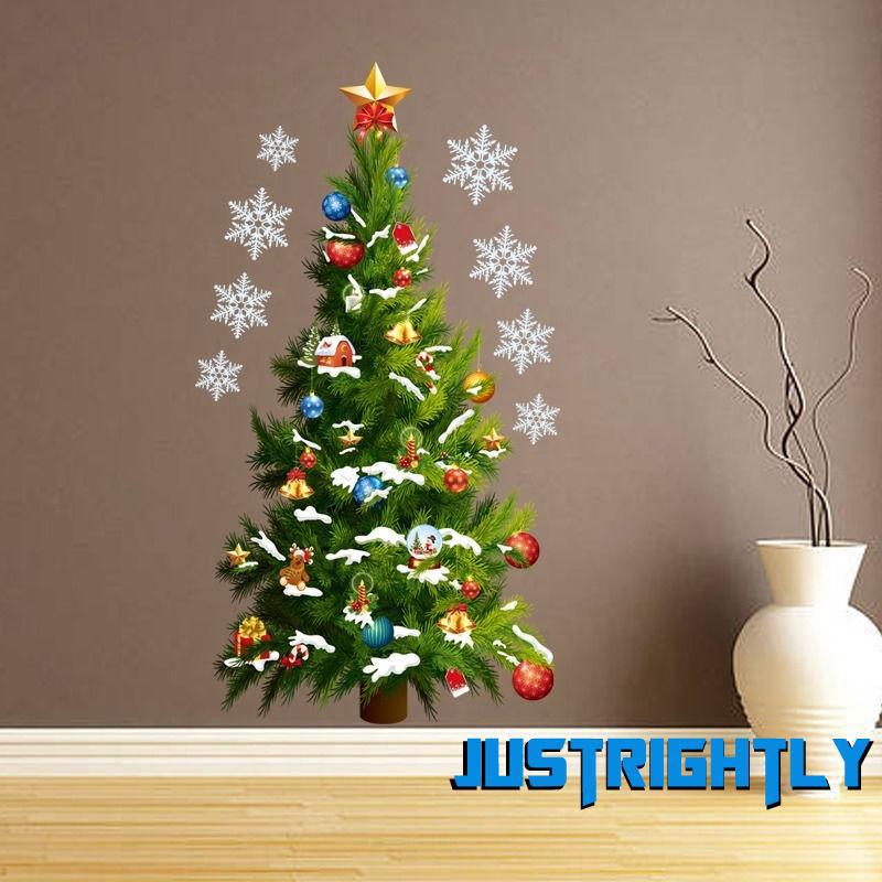 Decal Dán Tường Hình Cây Thông Noel