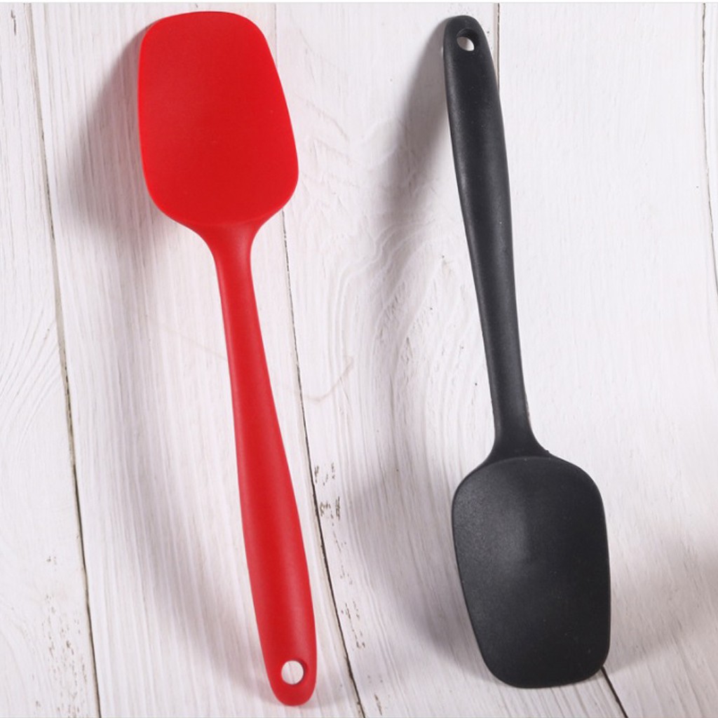 Spatula silicon phới dạng thìa 21 và 28 cm