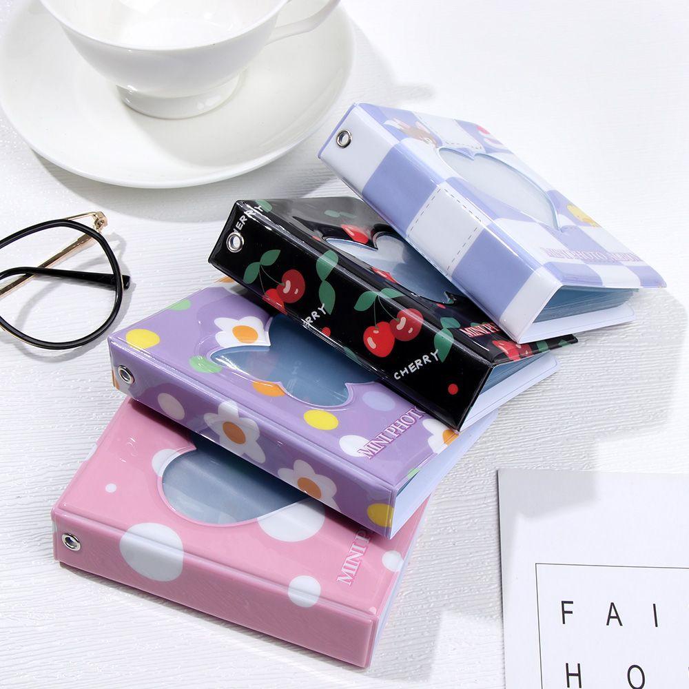 HECCEH Album Đựng Thẻ Danh Thiếp Họa Tiết Hoạt Hình Xinh Xắn