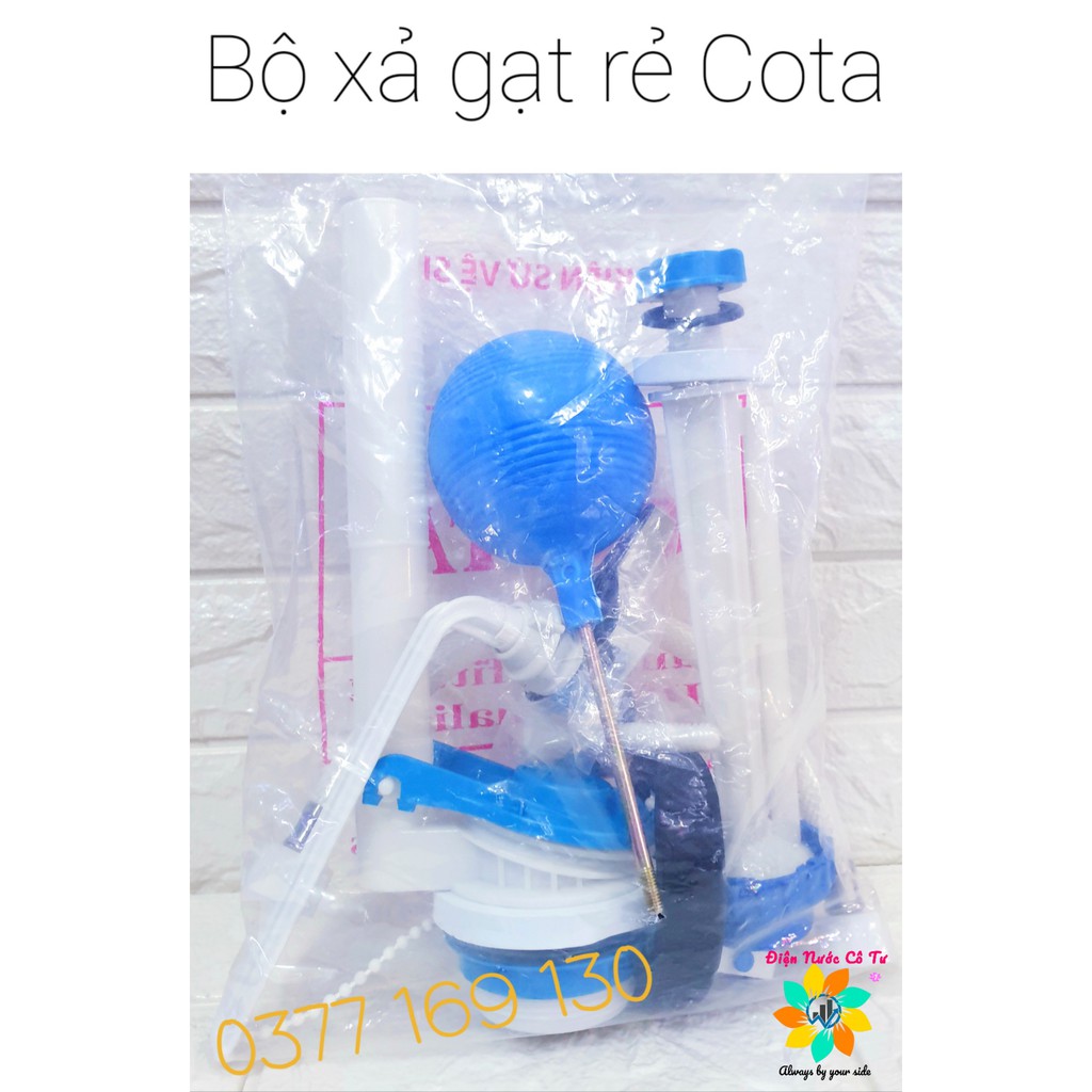 Bộ Xả Bồn Cầu Bàn Cầu TRỌN BỘ TAY GẠT COTA