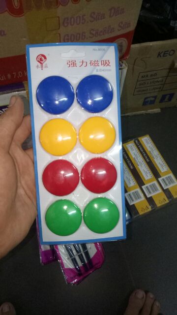 Nam châm dính bảng từ vỉ 8 viên