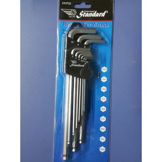 Bộ Lục Giác Standard (Chính Hãng) Hệ mét_Hệ inch