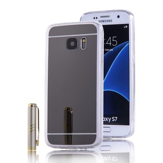 For [ Samsung S7 / G930 ] Mirror Soft TPU Silicone Back Phone Case