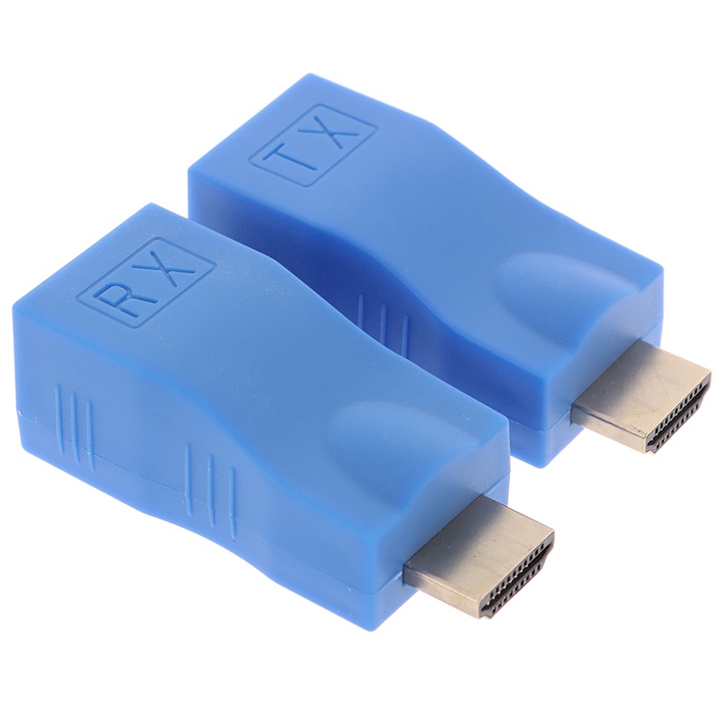 Set 2 đầu chuyển đổi mở rộng HDMI 1080P sang RJ45 6 cổng mạng lan Ethernet chuyên dụng