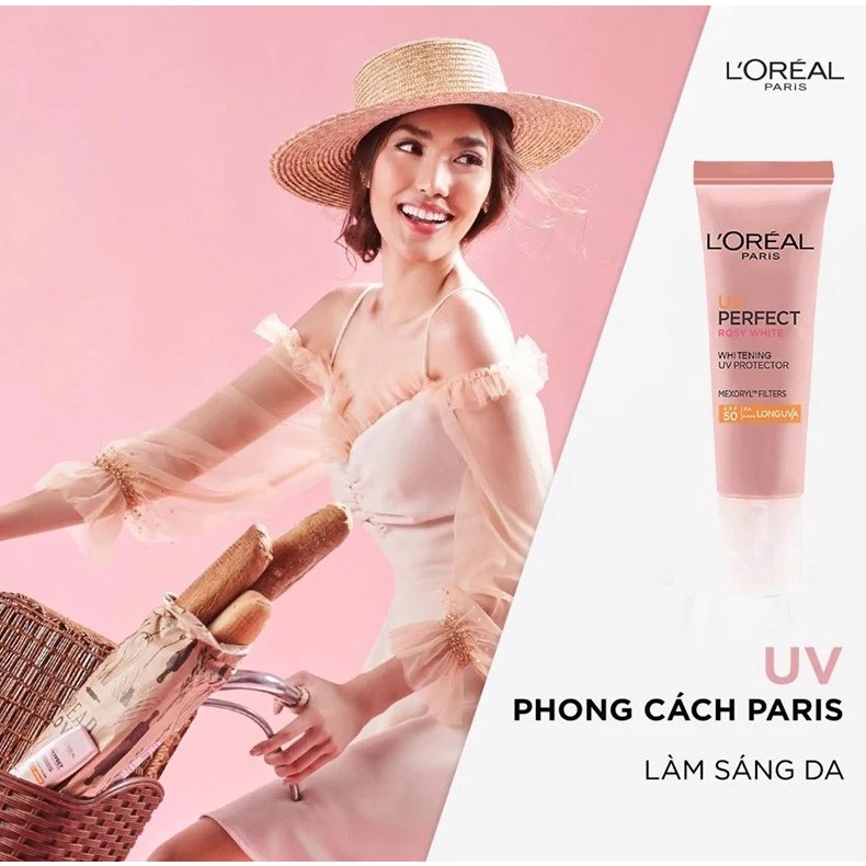 Kem Chống Nắng Mịn Nhẹ, Bảo Vệ Da, Chống Lão Hóa L'Oreal UV Defender Serum Protector SPF 50+/PA++++