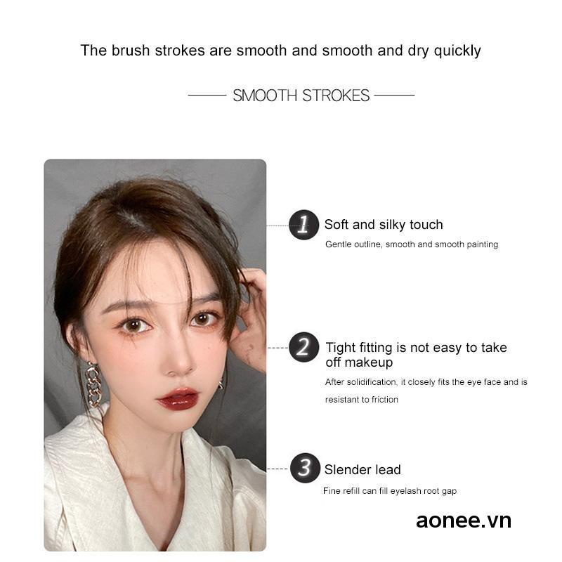 ✨✨Bút Kẻ Mắt Dạng Lỏng Đầu Mảnh Mau Khô Chống Nước Chống Mồ Hôi Siêu Bền Không Lem