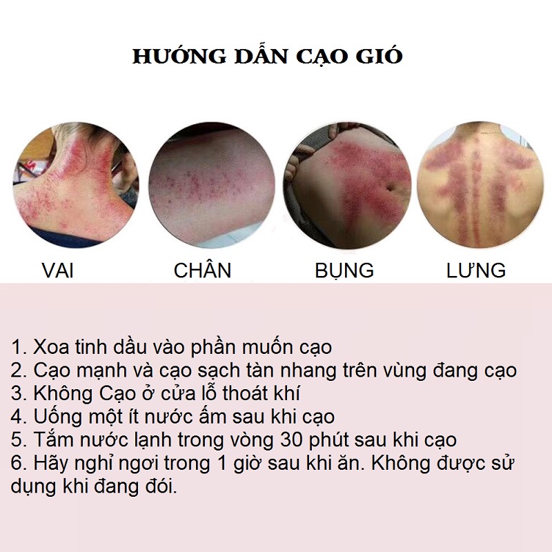 Bộ Cây Lăn Mát Xa Mặt Mát Xa Cơ Thể Và Miếng Cạo Gió Bằng Nhựa