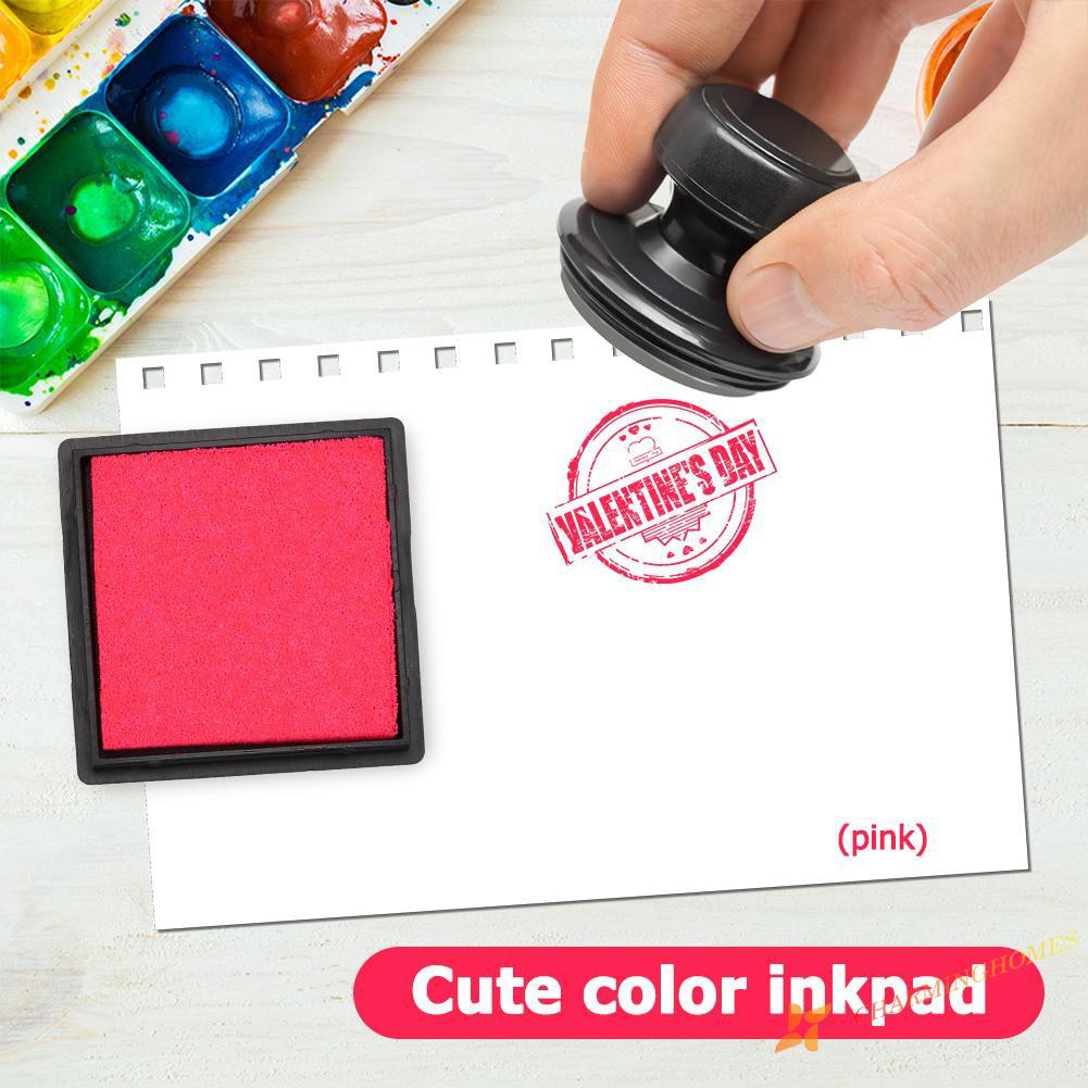 Fingerprint Square Inkpad for DIY Scrapbook Card Paper Craft Making Stamp