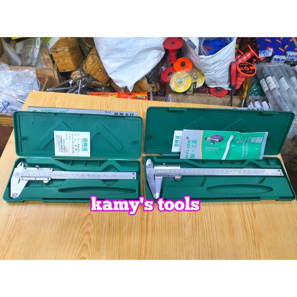 Thước kẹp cơ khí Berrylion 150mm 200mm model 070504150 070504200, thước cặp