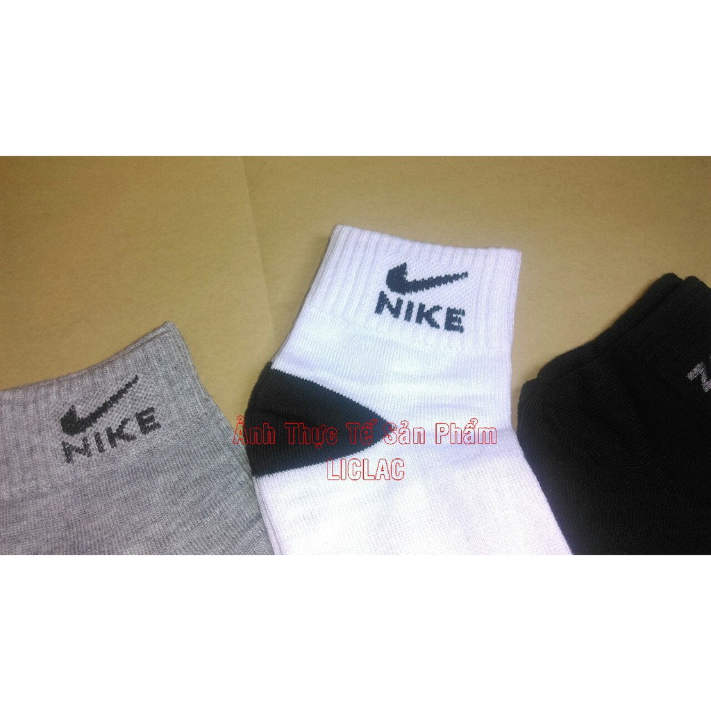 COMBO 2 Đôi Vớ NIKE Cổ Lửng - Vớ Thể Thao Nam