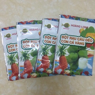 Sỉ 1 thùng Bột rau câu con cá dẻo