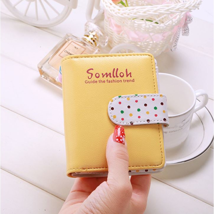 Ví nữ ngắn cầm tay thời trang Somlloh cực xinh
