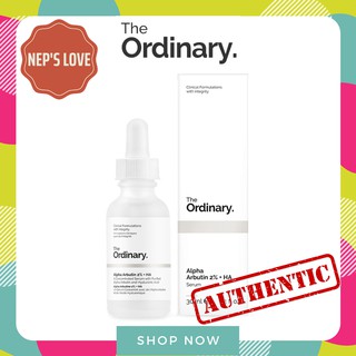 Serum làm sáng da Alpha Arbutin 2% + HA_THE ORDINARY (BILL CANADA) 30ML