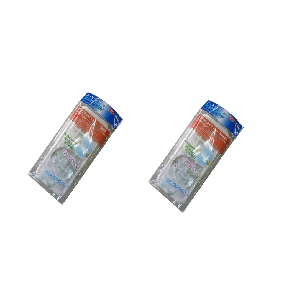 Daiso Khay Đá Mềm Soft Plastic Ice Tray 24 Cubes