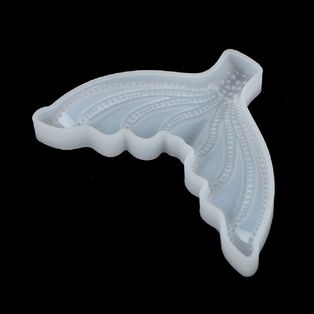 BGJY Fairy Mermaid Tail Scale Silicone Fondant Mould Beach Animal Cake Icing Mold NEW