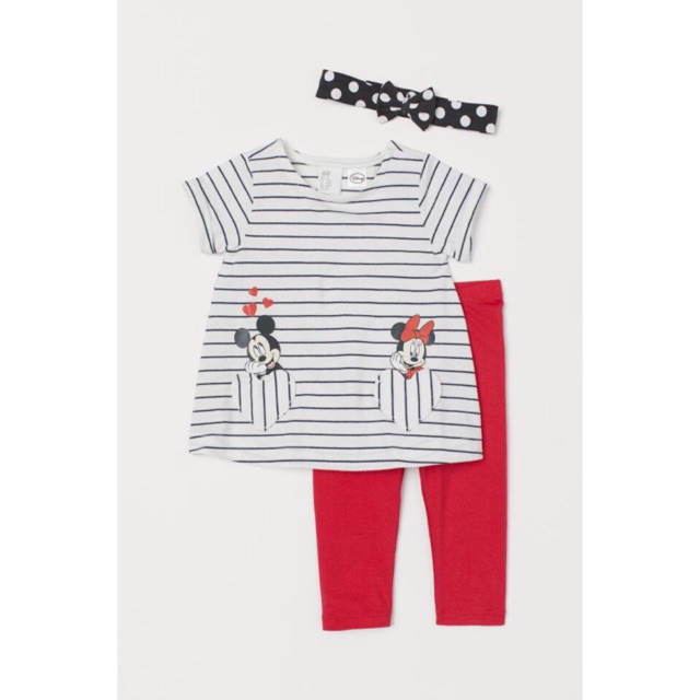Set bộ H&M kèm nơ xinh