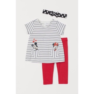 Set bộ H&M kèm nơ xinh