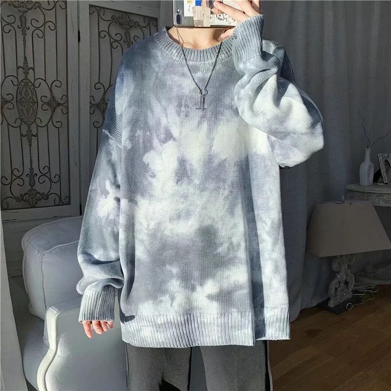 Áo len dài tay cổ tròn thời trang Hàn Quốc dành cho nam