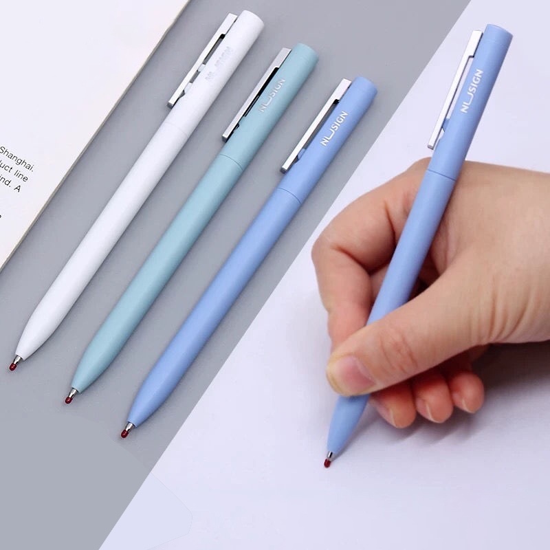 Bút Mực Gel Ngòi 0.5mm Vỏ Kim Loại