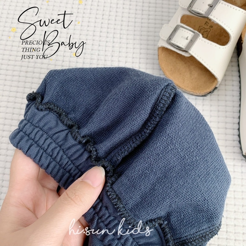 Set 3 quần nỉ Hisun cho bé trai/bé gái