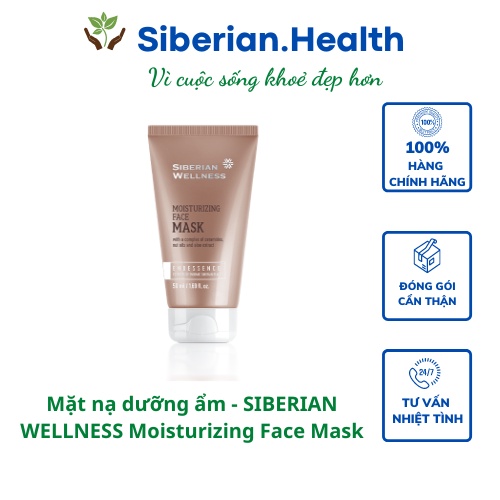 Mặt nạ giữ ẩm - SIBERIAN WELLNESS Moisturizing Face Mask-50ml