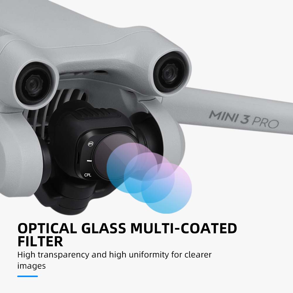 Bộ Lọc Ống Kính Máy Ảnh Bằng Hợp Kim Nhôm Cho DJI Mini 3 Pro Mcuv Cpl ND8 ND16 ND32 ND64