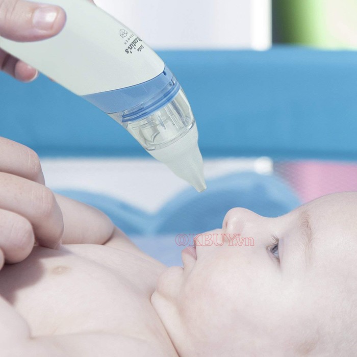 Máy hút mũi cầm tay Little Martins cho bé - Bảo hành chính hãng
