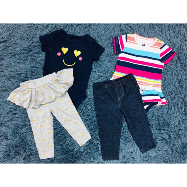 SET 2 BỘ CARTER BÉ GÁI DƯ XỊN ( 1 SET 2 BỘ)