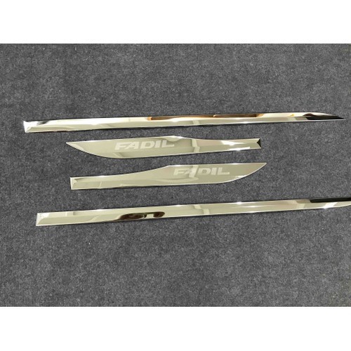 PHỤ KIỆN XE FADIL 2019-2020 NẸP SƯỜN MẠ CROM