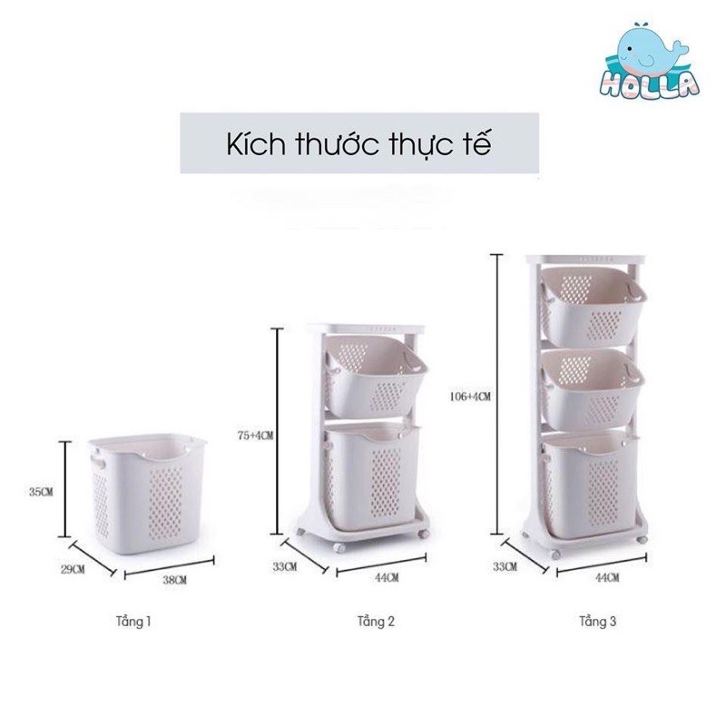 [Chọn màu-Bảo hành] Kệ đựng đồ đa năng ⚡️FREESHIP ⚡️ nhựa plastic, kệ 3 tầng có bánh xe