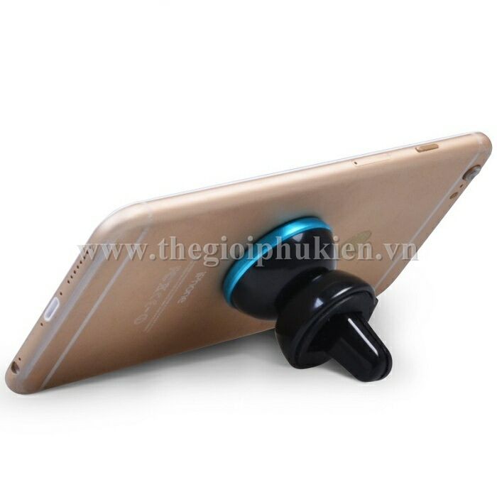 Bộ đế hít điện thoại cài khe cửa gió điều hòa chính hãng Hoco trên Xe hơi, Ô tô