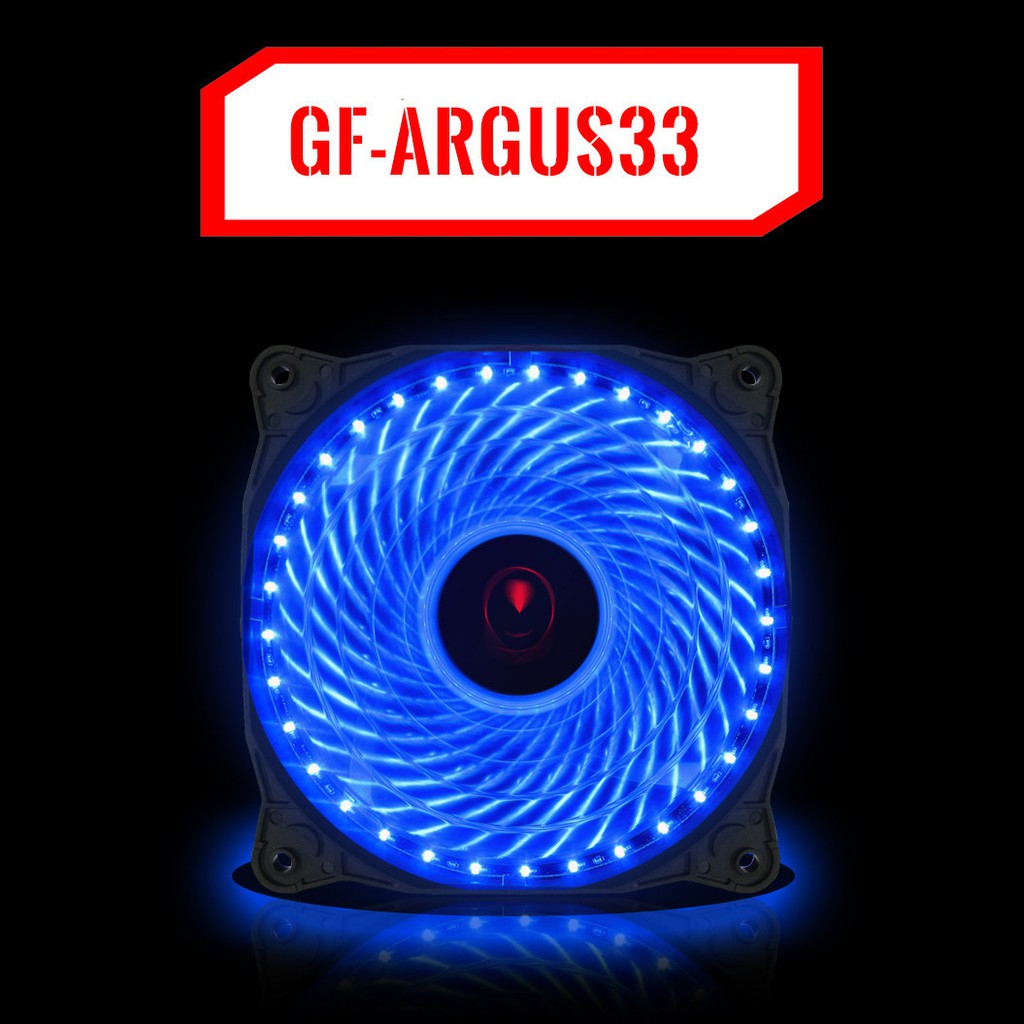 Fan ARGUS led 33 bóng(quạt tản nhiệt thùng máy)