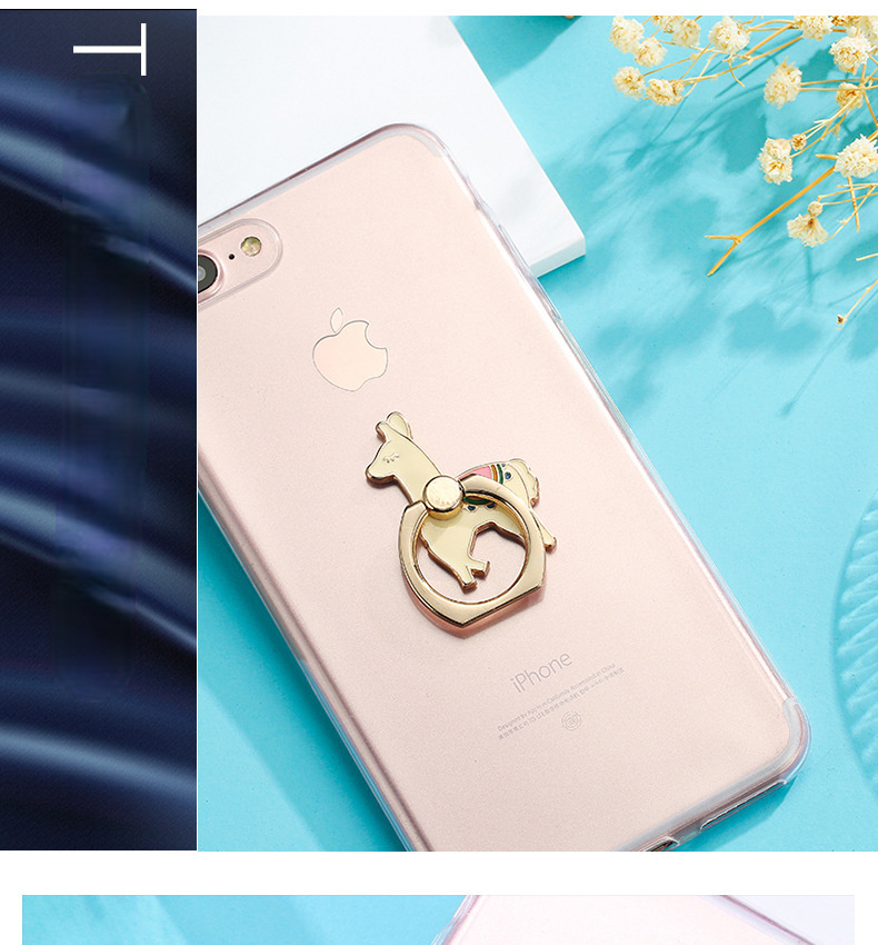 New Delicate Cute Animal Unicorn Elephant Rabbit Alpaca Cell Phone Ring Holder Desktop Phone Buckle Dây điện thoại di động | BigBuy360 - bigbuy360.vn
