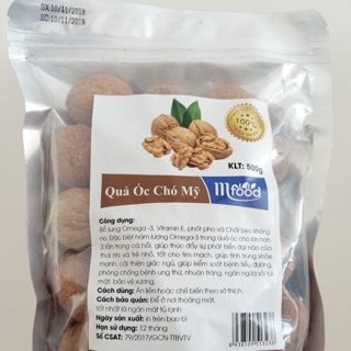 Quả óc chó ruột đỏ 500g