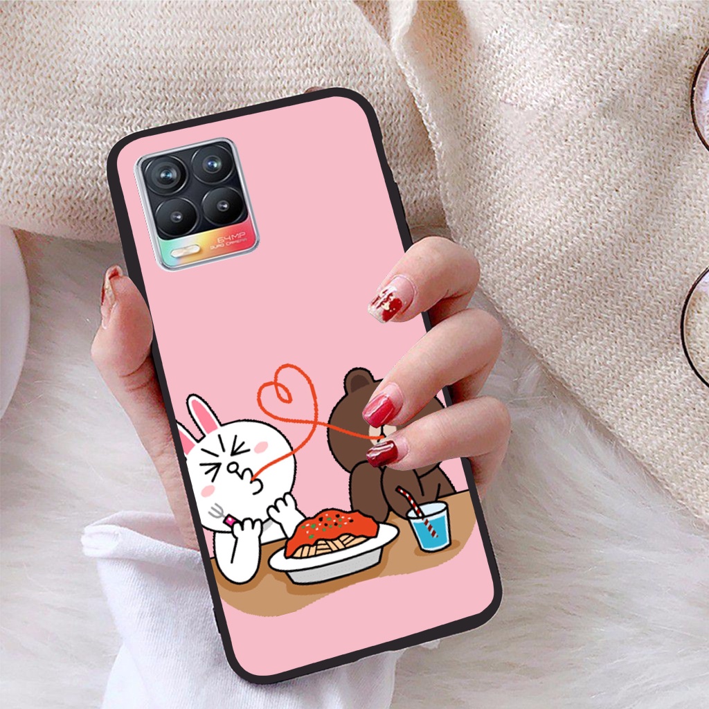 Ốp lưng Realme 8 4G viền dẻo TPU BST Phong cách