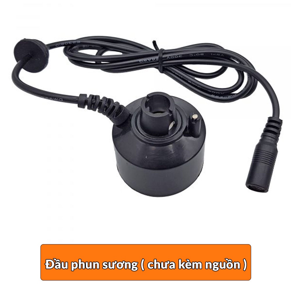 Combo Phun Sương 24VDC và Nguồn 24V 3A (máy tạo sương) 20mm 450ml/h
