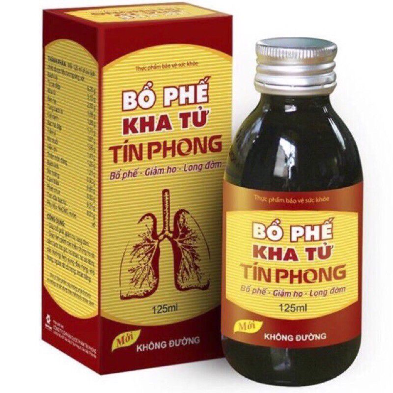 Siro Bổ phế kha tử Tín Phong ( không đường)