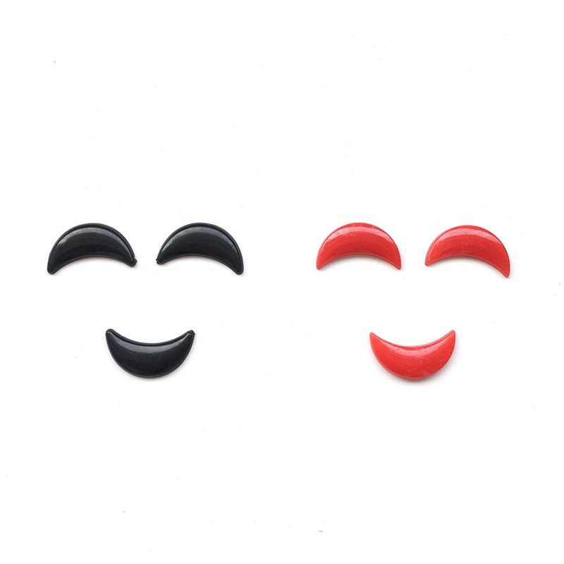 Set 100 Miệng Nhựa 10x25mm Cho Búp Bê Đồ Chơi