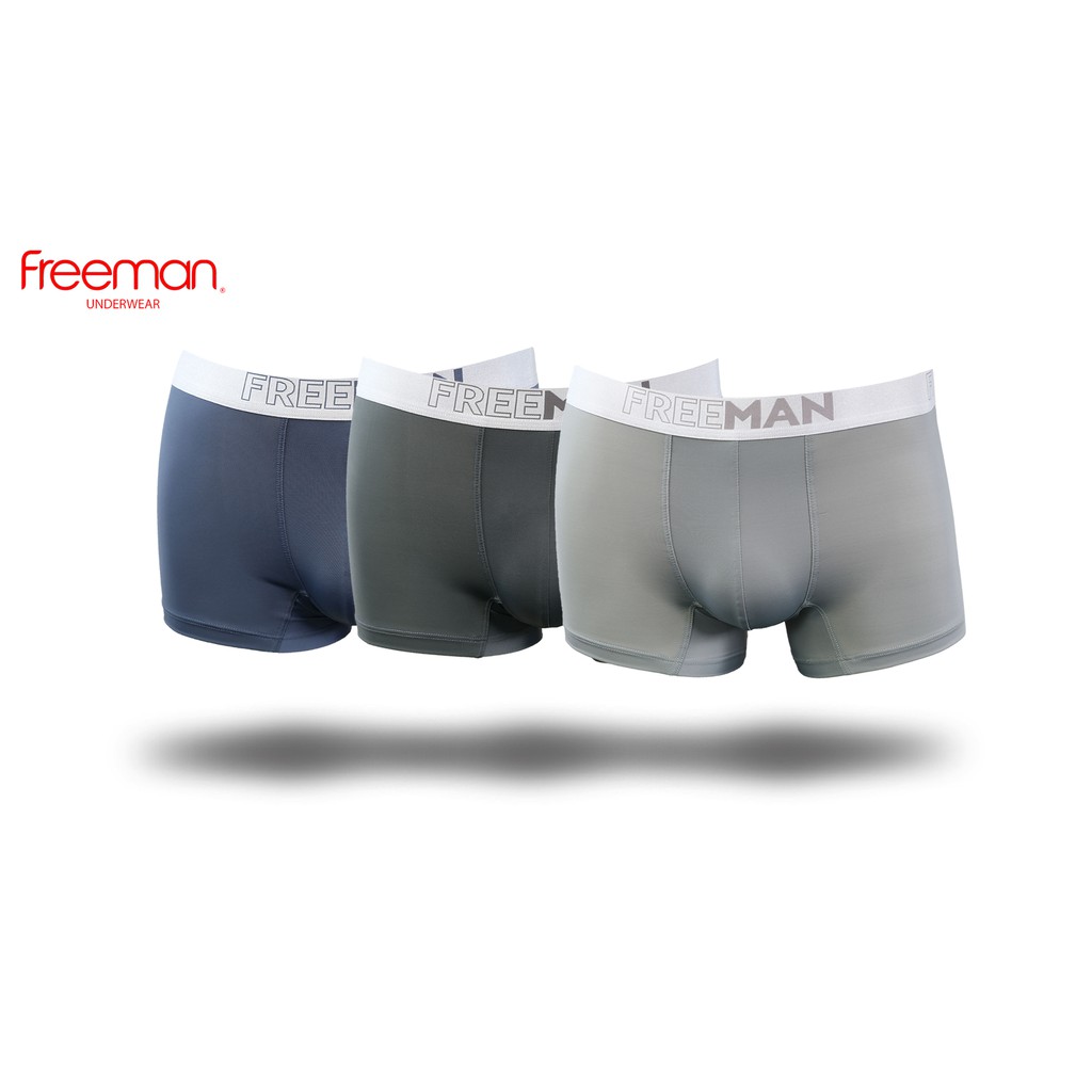 [FREEMAN] Combo 3 quần boxer nam thun lạnh cao cấp 6523