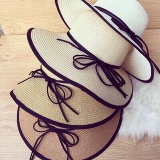 Nón Cói ❤️Vintage Thắt Nơ Tiểu Thư 🌸❤️🌸