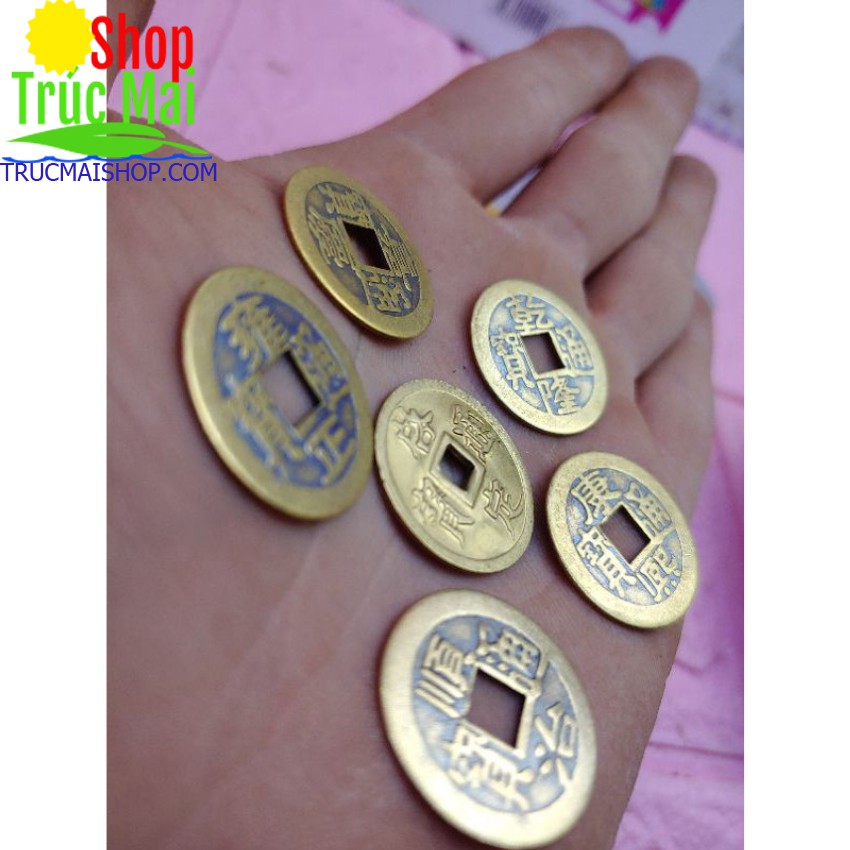 Bộ full đồng xu phong thủy âm dương ngũ đế