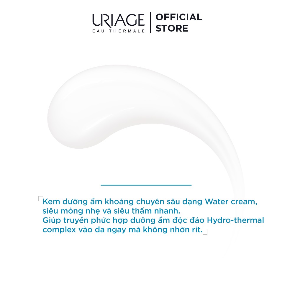 Dưỡng ẩm khoáng chuyên sâu dạng kem URIAGE EAU THERMALE CRÈME D'EAU 40ml