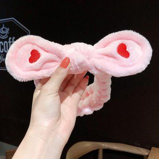 Băng đô rửa mặt, makeup cute