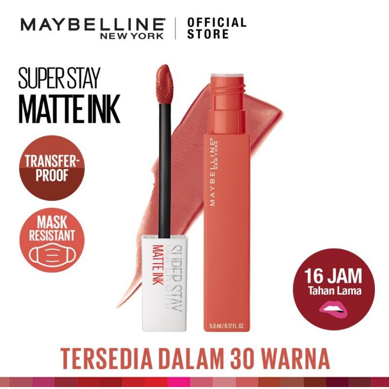 (Hàng Mới Về) Son Môi Dạng Lỏng Maybelline Chính Hãng 210