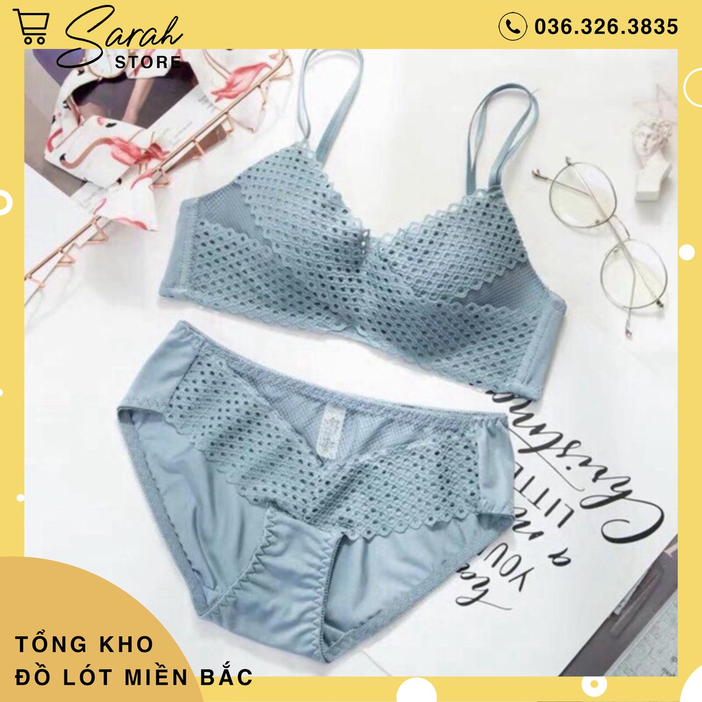 Bộ Đồ Lót Sweet Girl Nâng Ngực Đệm Mỏng Không Gọng 994 | BigBuy360 - bigbuy360.vn