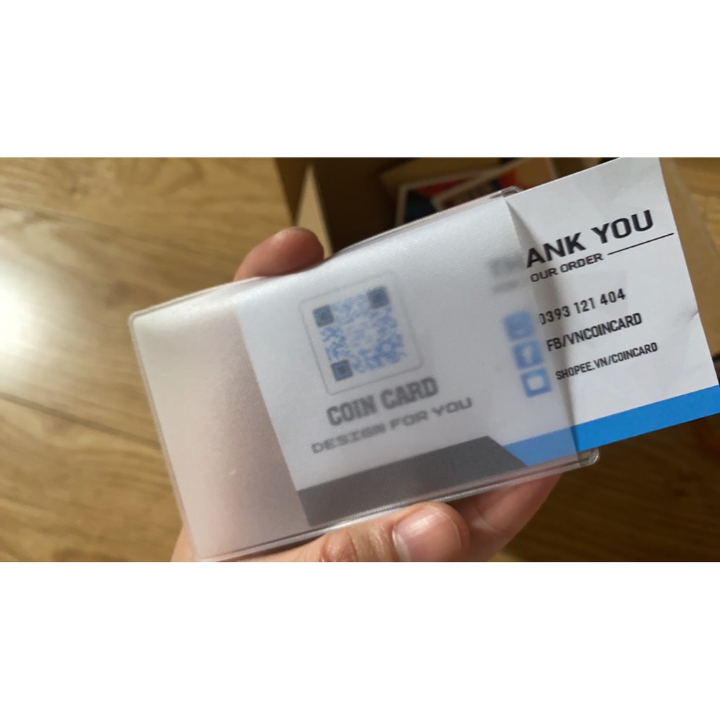Bao bảo vệ thẻ ATM - (Sticker/Miếng dán Thẻ ATM, Tín dụng) | Dán thẻ ATM CoinCard