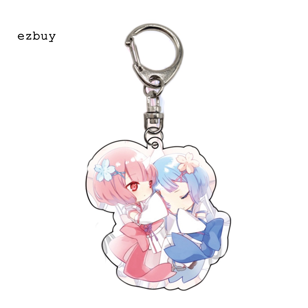 Móc Khóa Hình Nhân Vật Rem Anime Xinh Xắn Cho Bé